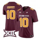 Sam Leavitt Jersey #10 Arizona State Sun Devils 2024 Vapor Maroon