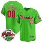 Custom Phillies Jersey Phanatic Patch Vapor Premier New Green