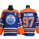 Edmonton Oilers #97 Connor McDavid Blue Hockey Jersey