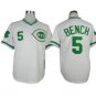 Cincinnati Reds #5 Johnny Bench St. Patrick's Day Spring Throwback Jersey