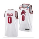 Anthony Black Jersey Arkansas Razorbacks College Basketball White #0