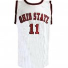 Jerry Lucas Jersey #11 Ohio State College Basketball White