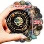 50PCS Space Station Universe Starry Sky Cartoon Graffiti Stickers Kid Toy