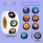 500PCS Creative Planet Roll Stickers, Laptop Handbooks, Phone, Decorative Stickers