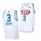 Northwestern Wildcats Ty Berry #3 White Chicago's Own Basketball Jersey