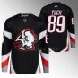 Buffalo Sabres Alex Tuch Goathead #89 Alternate Black Jersey