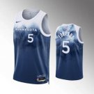 Minnesota Timberwolves Anthony Edwards #5 2024 Blue City Edition