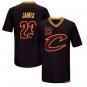 Cleveland Cavaliers LeBron #23 James Black Throwback Jersey