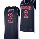 Arizona Wildcats Caleb Love #2 Navy Retro Limited Basketball Jersey