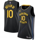 Golden State Warriors Jimmy Butler III #10 2024 Black Statement Jersey