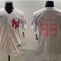 New York Yankees Aaron Judge #99 White Pink 2025 Monther's Day