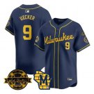 Bob Uecker Jersey #9 Milwaukee Brewers 2025 Limited Patch College