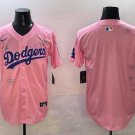 Los Angeles Dodgers Team Pink Tokyo Series Limited Jersey