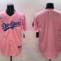 Los Angeles Dodgers Team Pink Tokyo Series Limited Jersey