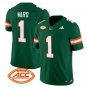 Miami Hurricanes Cam Ward #1 2024 Green Limited Jersey