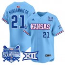 Augusto Mungarrieta Jersey #21 Kansas Jayhawks Big 12 Champions 2026