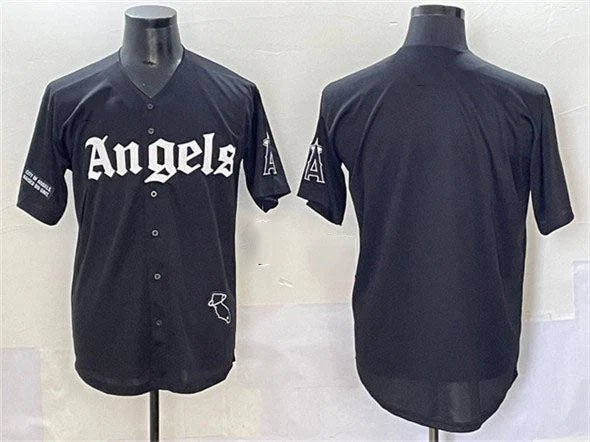 Los Angeles Angels Blank Black 'Gothic Halo Edition' Limited Baseball