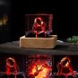 Epoxy Resin Figurines Landscape Miniature Desk Table Light Decor Magic finger ring