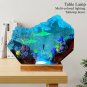 Realistic Shark Resin Figurine Seabed Night Light Ocean Themed Decor