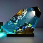 Ocean Shark Epoxy Resin Night Light Seabed Desk Decor Sea Lover Gift