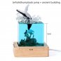 Whale Turtle Shark Dolphin Resin Figurines Ocean Table Lamp Home Decor Gift