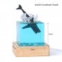 Mini Whale Resin Night Light Ocean Sea Life Figurine Desk Decor Gift