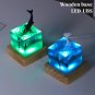 Mini Whale Resin Night Light Ocean Sea Life Figurine Desk Decor Gift