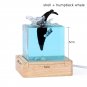 Deep Sea Whale Shark Turtle Dolphin Resin Night Light Home Desk Ornament