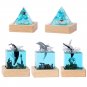 5cm Resin Ocean Figurines Whale Shark Turtle Dolphin Desk Decor Night Light