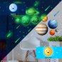 Glow in the Dark Solar System Wall Decals Planets Stars Nursery Decor