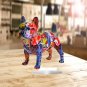 Cute Puppy Dog Tabletop Figurine Boho Acrylic Statue Home Office Gift