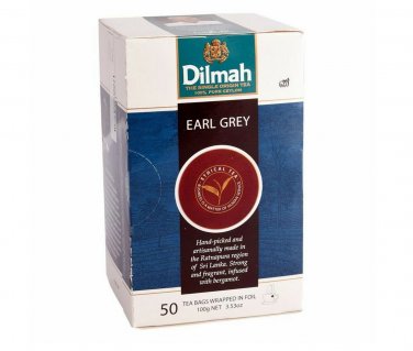 Dilmah Ceylon Tea Earl Grey pure Ceylon tea - 50 Bags 100g