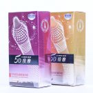 5D Dotted Thread Ribbed G Point Latex Condoms for Men 12PCS
