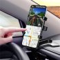 Car Holder Easy Clip Mount Stand Adjustable Cell Smartphone Support Black For Universal