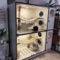 Roped Cat Bridge Climbing Frame Wall Mounted Wood Cat Tree House