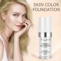 TLM Magic Color Changing Foundation Oil-control Face Cover Concealer Makeup Liquid