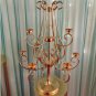 Metal Candelabra 9 Arms Candle Holders Flowers Stands Wedding Table Home Party Decoration