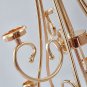 Metal Candelabra 9 Arms Candle Holders Flowers Stands Wedding Table Home Party Decoration