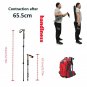 2pcs Aluminum Alloy Trekking Poles Outdoor Trekking Poles Camping Portable Walking Hiking Stick