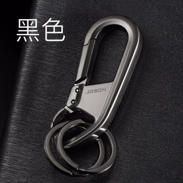 Men Metal Car Key Chain Key Ring Waist Hanged Key Holder