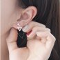 Punk Minimalist Simple Cute Geometric Hollow Triangle Stud Earrings for Women