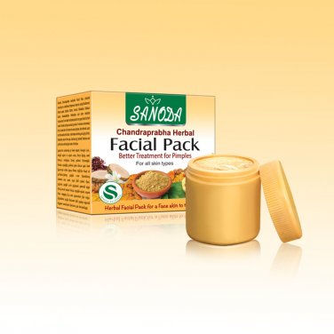 Sanoda Chandraprabha Herbal Facial Pack 50g