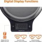 Basics Digital Kitchen Scale with LCD Display