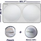 Magnelex Car and Truck Windshield Cover with Steering Wheel Cover
