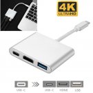 USB Type C to HDMI HDTV TV Cable Adapter Converter For Macbook Android Phone