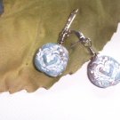 Blue Stone-look Earrings