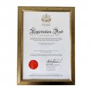 Become Sealand Lord or Lady Title. Personalized Documents