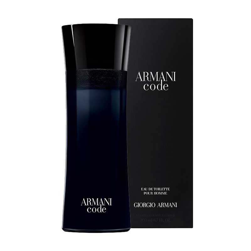 New Giorgio Armani Code Eau de Toilette Spray 200ml. Retail Package. Unopened