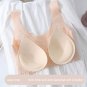 3pcs Plus Size Latex Bra Seamless Bras for Women Underwear  Push Up Bralette with Pad Vest Top Bra