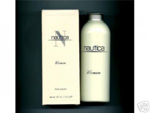 NAUTICA* WOMAN Original Perfume TALC Powder RARE!!